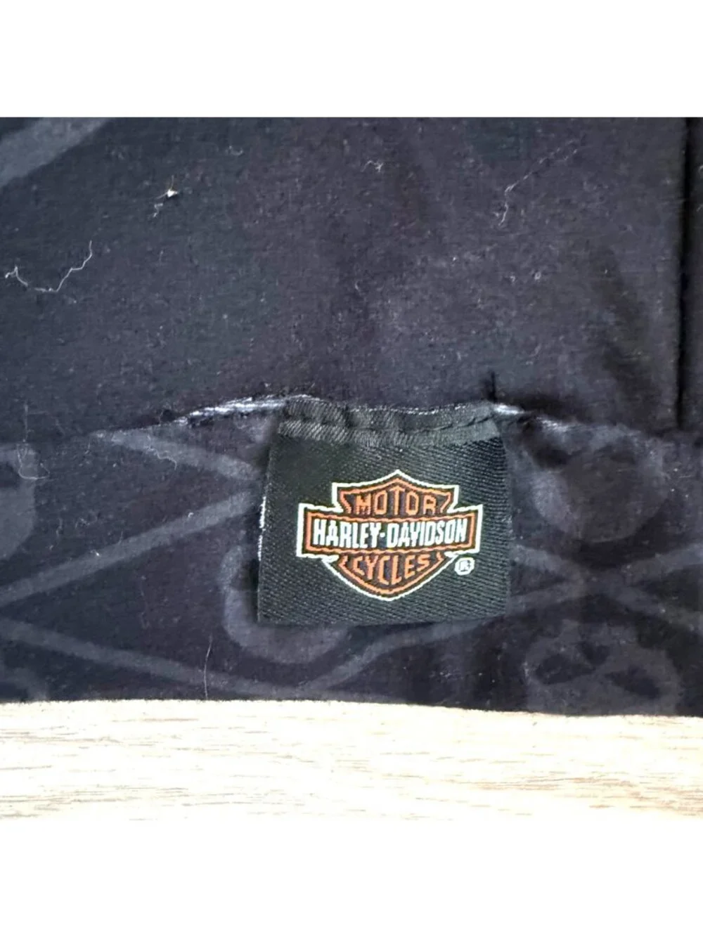Harley Davidson Men's Neck Gaiter Black Skull Print Motorcycle Biker Rider Gear